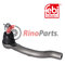 D8640-EB70A Tie Rod End with castle nut and cotter pin