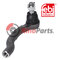 D8640-EB70A Tie Rod End with castle nut and cotter pin
