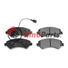 77366021 Brake pads front 16 inch tires