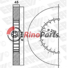 3092710 BRZDOVY KOTOUC