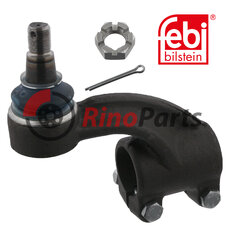 1699401 Tie Rod End with castle nut and cotter pin