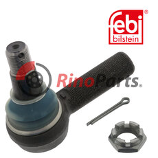 85114147 Drag Link End with castle nut and cotter pin