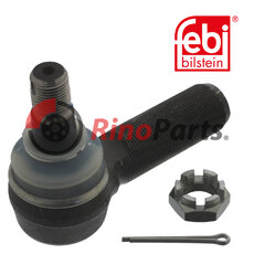 81.95301.6329 Tie Rod End with castle nut and cotter pin