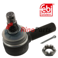 1 337 367 Tie Rod / Drag Link End with castle nut and cotter pin