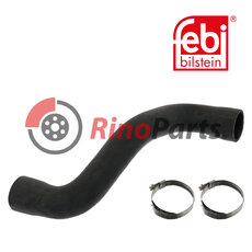 1 341 729 S1 Coolant Hose with hose clamps