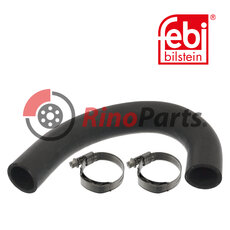 1664079 S1 Coolant Hose with hose clamps