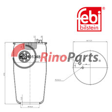 81.43601.0158 Air Spring without piston