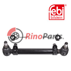 1628207 Tie Rod with castle nuts and cotter pins