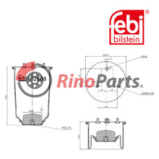 5 0004 2666 Air Spring without piston