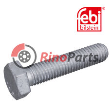 Bolt for crankshaft-bearing cover at cylinder crankcase