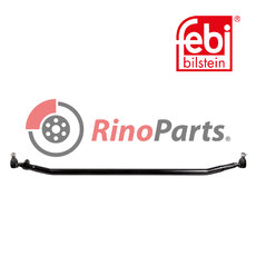 1706 037 Tie Rod with castle nuts and cotter pins