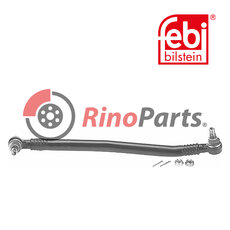 352 460 58 05 Drag Link with castle nuts and cotter pins, from steering gear to 1st front axle