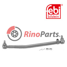 0 0859 0435 Drag Link with castle nuts and cotter pins