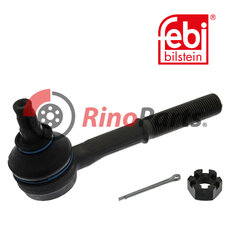 1 961 668 Tie Rod End with castle nut and cotter pin