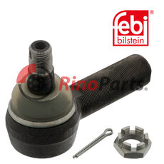 001 330 04 35 Drag Link End with castle nut and cotter pin