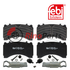 006 420 15 20 Brake Pad Set with additional parts