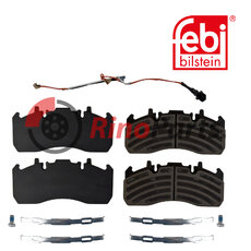 74 21 496 556 Brake Pad Set with additional parts