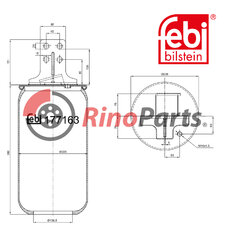 5 0004 2599 Air Spring without piston