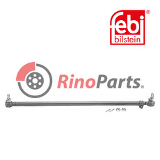 20400909 Drag Link with castle nuts and cotter pins, from steering gear to 1st front axle