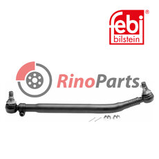 50 10 130 344 Drag Link with castle nuts and cotter pins, from steering gear to 1st front axle