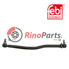 000 460 71 05 Drag Link with castle nuts and cotter pins, from steering gear to 1st front axle