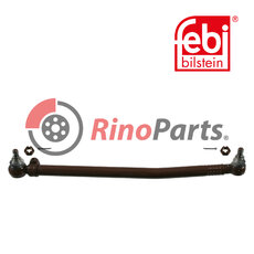 673 460 09 05 Drag Link with castle nuts and cotter pins, from steering gear to 1st front axle