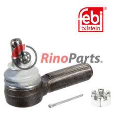 001 330 14 35 Tie Rod / Drag Link End with castle nut and cotter pin