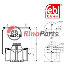 05.429.41.36.1 Air Spring with steel piston