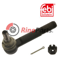310 330 21 35 Tie Rod End with castle nut and cotter pin