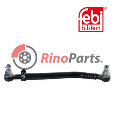 667 460 17 05 Drag Link with castle nuts and cotter pins, from steering gear to 1st front axle