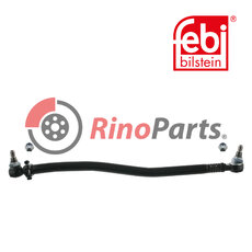 002 460 49 05 Drag Link with lock nuts, from steering gear to 1st front axle