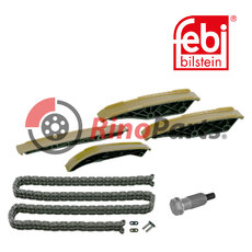 003 997 68 94 S2 Timing Chain Kit for camshaft, with guide rails and chain tensioner