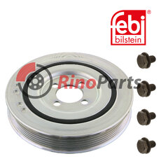 55200498 S1 TVD Pulley for crankshaft, with bolts