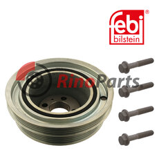504076697 S1 TVD Pulley for crankshaft, with bolts