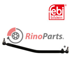 50 10 488 165 Drag Link with castle nuts and cotter pins, from steering gear to 1st front axle