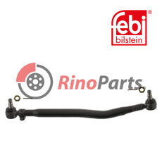 50 10 294 720 Drag Link with castle nuts and cotter pins, from steering gear to 1st front axle