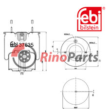 20554759 Air Spring with steel piston