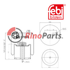 50 10 557 356 Air Spring with steel piston
