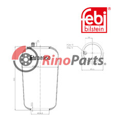 974 328 00 01 Air Spring without piston