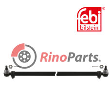1353 395 Tie Rod with castle nuts and cotter pins