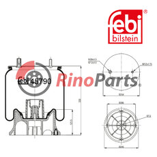 M-078580 Air Spring with plastic piston