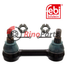 20367555 Drag Link with castle nuts and cotter pins, from steering gear to 1st idler arm