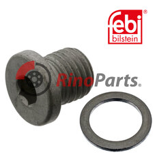 000908 012009 S1 Oil Drain Plug with sealing ring
