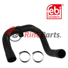 1371 353 S1 Coolant Hose with hose clamps